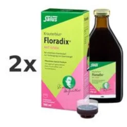FLORADIX mit Eisen Lösung zum Einnehmen 2x 700ml