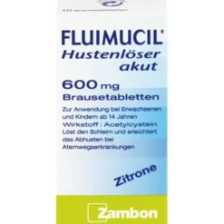 FLUIMUCIL Hustenlöser akut 600 Brausetabletten 10 St