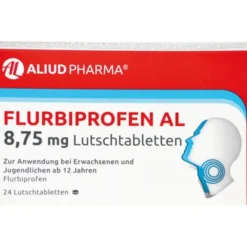 FLURBIPROFEN AL 8,75 mg Lutschtabletten 24 St