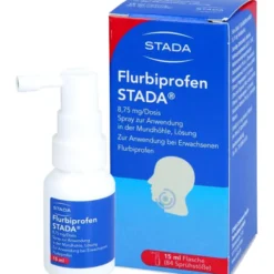 FLURBIPROFEN STADA 8,75 mg/Dosis Spray Anw.Mundhö. 15 ml