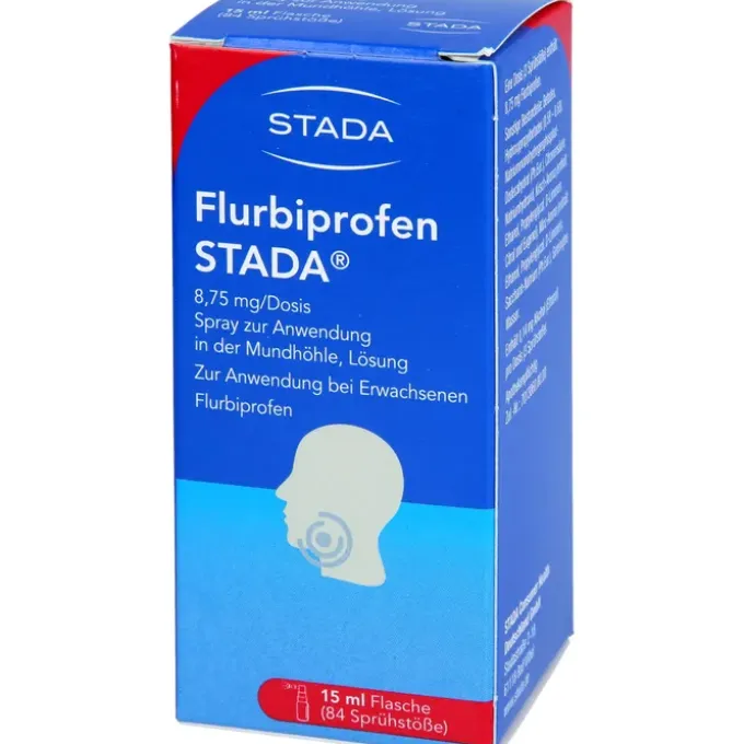 FLURBIPROFEN STADA 8,75 mg/Dosis Spray Anw.Mundhö. 15 ml