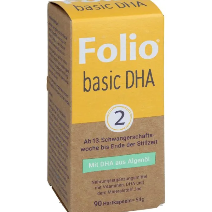 FOLIO 2 basic DHA Hartkapseln 90 Stück