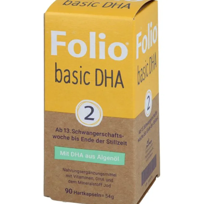 FOLIO 2 basic DHA Hartkapseln 90 Stück