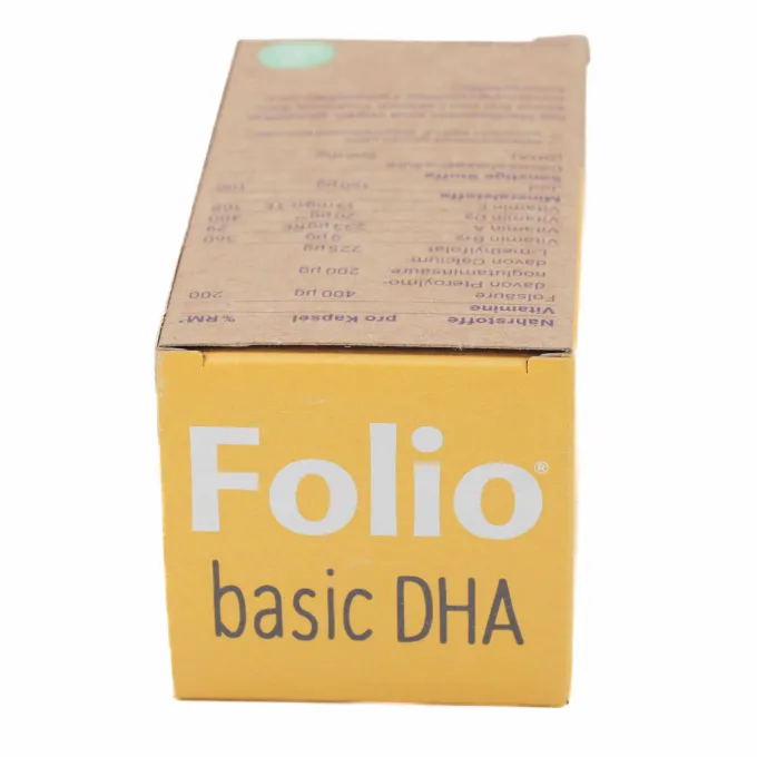FOLIO 2 basic DHA Hartkapseln 90 Stück