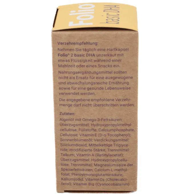 FOLIO 2 basic DHA Hartkapseln 90 Stück