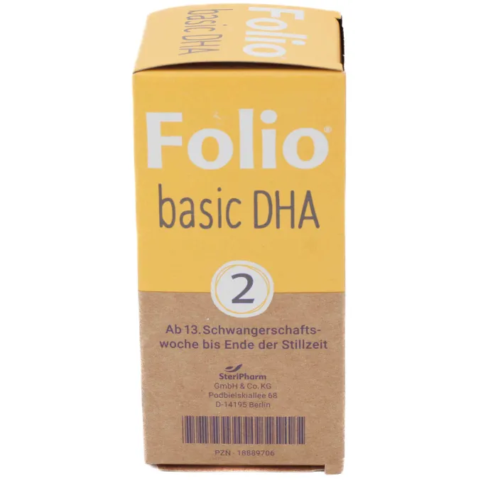 FOLIO 2 basic DHA Hartkapseln 90 Stück