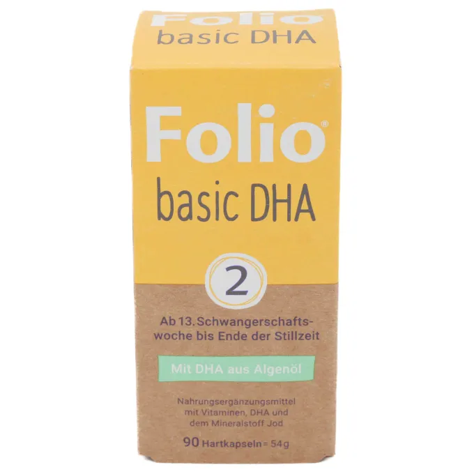 FOLIO 2 basic DHA Hartkapseln 90 Stück