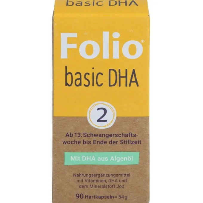 FOLIO 2 basic DHA Hartkapseln 90 Stück