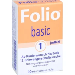 FOLIO 1 basic jodfrei Filmtabletten 90 Stück