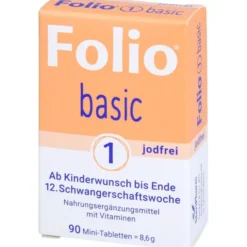 FOLIO 1 basic jodfrei Filmtabletten 90 Stück