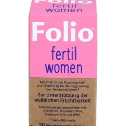 FOLIO fertil women Weichkapseln 30 Stück