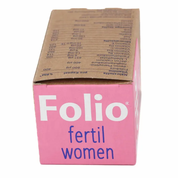 FOLIO fertil women Weichkapseln 30 Stück