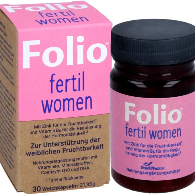 FOLIO fertil women Weichkapseln 30 Stück