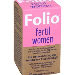 FOLIO fertil women Weichkapseln 30 Stück