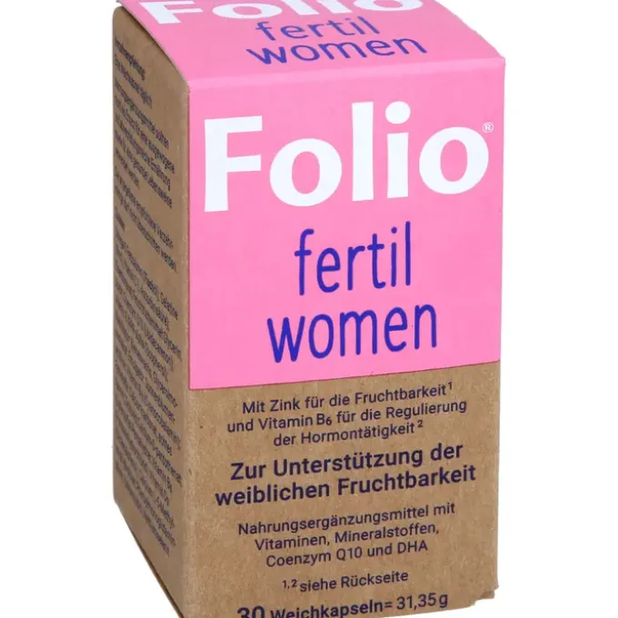 FOLIO fertil women Weichkapseln 30 Stück