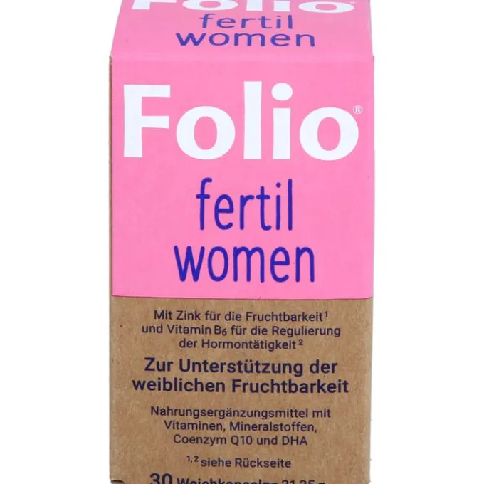 FOLIO fertil women Weichkapseln 30 Stück