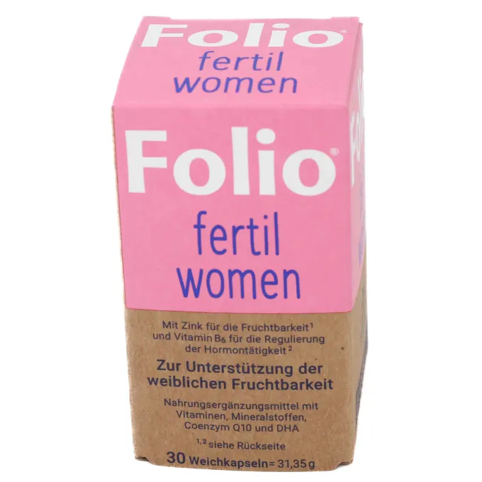 FOLIO fertil women Weichkapseln 30 Stück