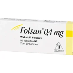 FOLSAN 0,4 mg Tabletten 50 St