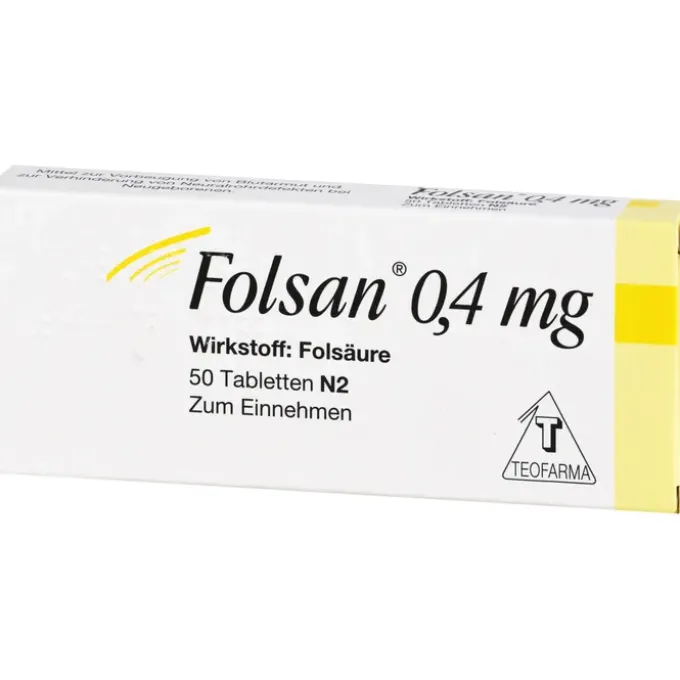 FOLSAN 0,4 mg Tabletten 50 St