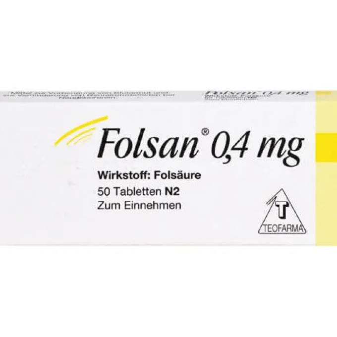 FOLSAN 0,4 mg Tabletten 50 St