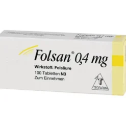 FOLSAN 0,4 mg Tabletten 100 St