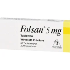 FOLSAN 5 mg Tabletten 50 St