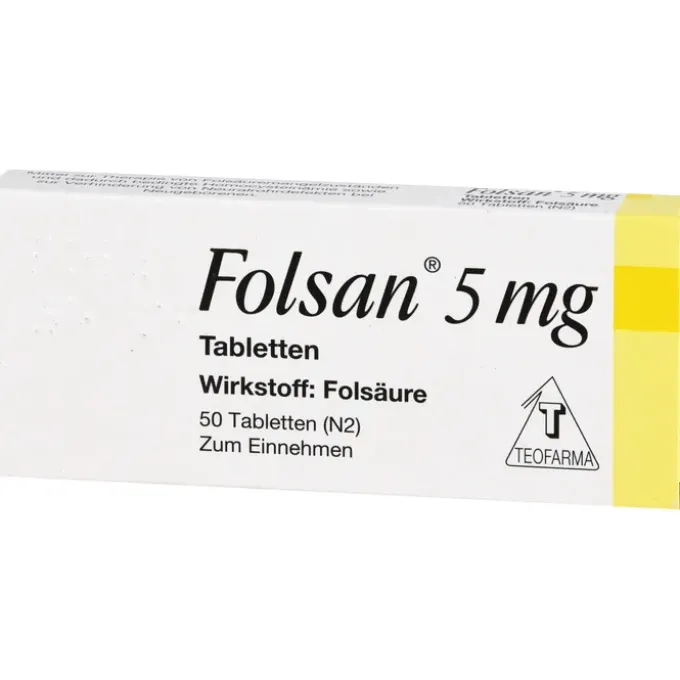 FOLSAN 5 mg Tabletten 50 St