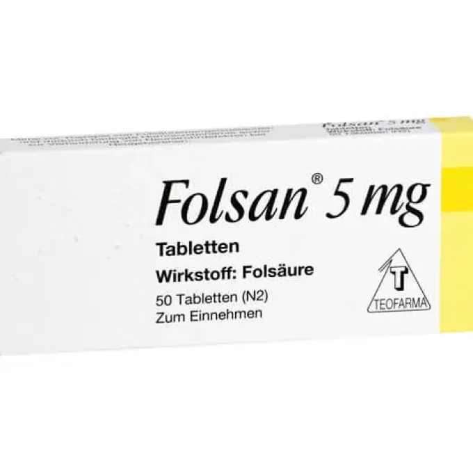 FOLSAN 5 mg Tabletten 50 St
