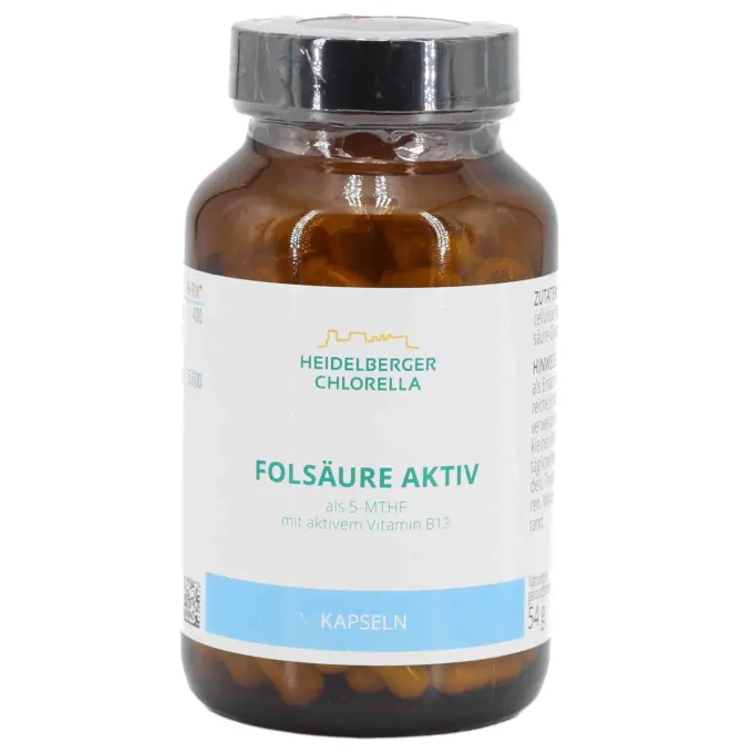 FOLSÄURE AKTIV plus Vitamin B12 aktiv Kapseln 120 Stück
