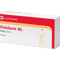 Folsäure AL 5 mg Tabletten bei Folsäuremangel 20 St