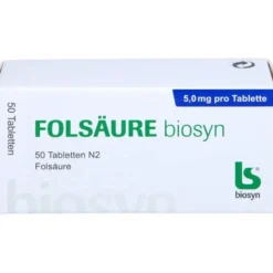 FOLSÄURE BIOSYN Tabletten 50 St