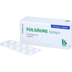 FOLSÄURE BIOSYN Tabletten 50 St