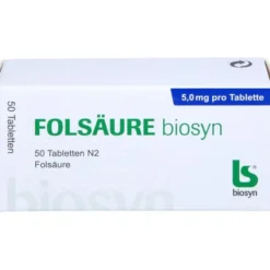 FOLSÄURE BIOSYN Tabletten 50 St