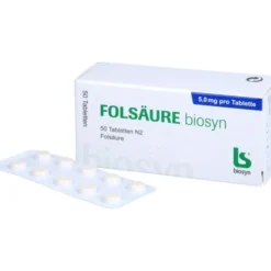 FOLSÄURE BIOSYN Tabletten 50 St