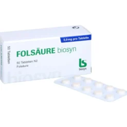 FOLSÄURE BIOSYN Tabletten 50 St