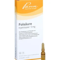 FOLSÄURE INJEKTOPAS 5 mg Injektionslösung 10 St