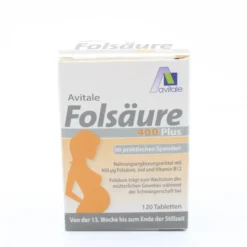 FOLSÄURE 400 Plus B12+Jod Tabletten 120 Stück