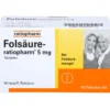FOLSÄURE-RATIOPHARM 5 mg Tabletten 100 St