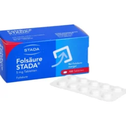 FOLSÄURE STADA 5 mg Tabletten 100 St
