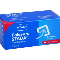 FOLSÄURE STADA 5 mg Tabletten 100 St