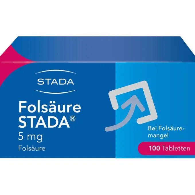 FOLSÄURE STADA 5 mg Tabletten 100 St