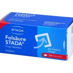 FOLSÄURE STADA 5 mg Tabletten 100 St