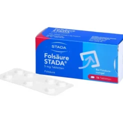 FOLSÄURE STADA 5 mg Tabletten 56 St