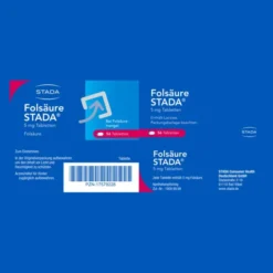 FOLSÄURE STADA 5 mg Tabletten 56 St