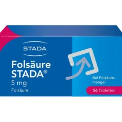 FOLSÄURE STADA 5 mg Tabletten 56 St