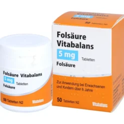 FOLSÄURE VITABALANS 5 mg Tabletten 50 St