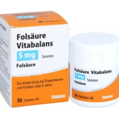 FOLSÄURE VITABALANS 5 mg Tabletten 50 St
