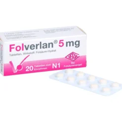 FOLVERLAN 5 mg Tabletten 20 St