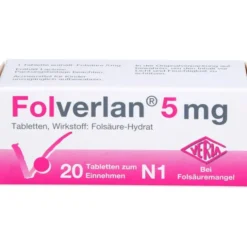 FOLVERLAN 5 mg Tabletten 20 St