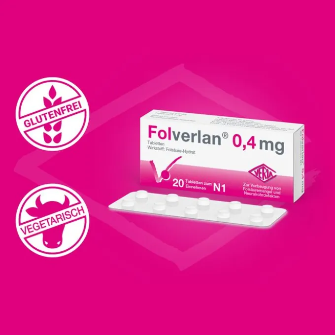FOLVERLAN 0,4 mg Tabletten 20 St